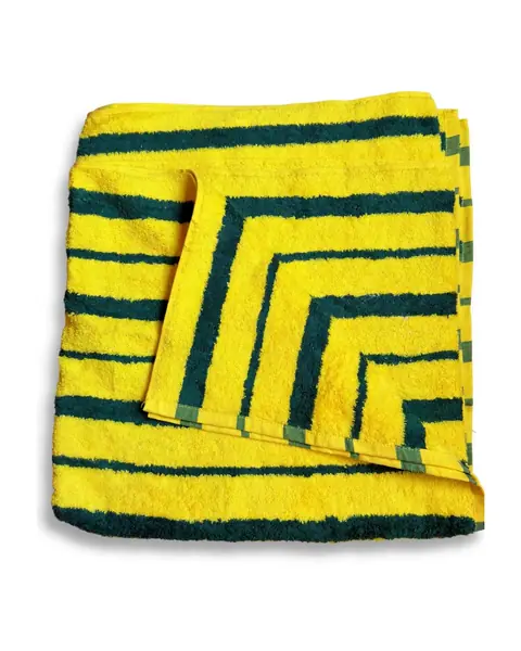 Garis chevron kuning hijau
