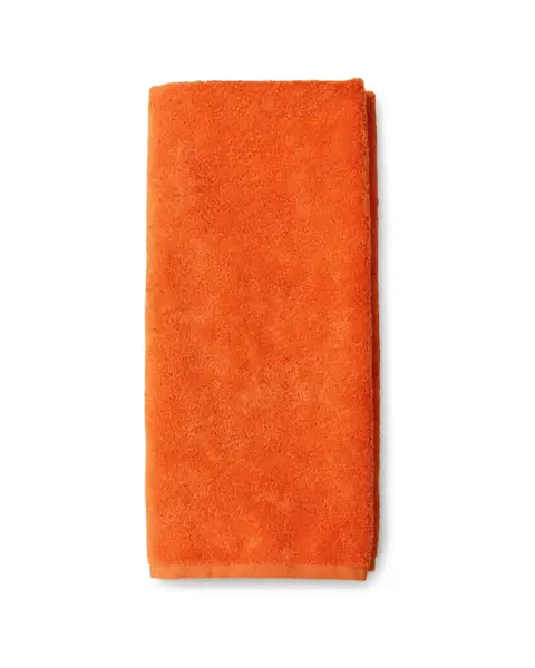 Handuk tangan oranye